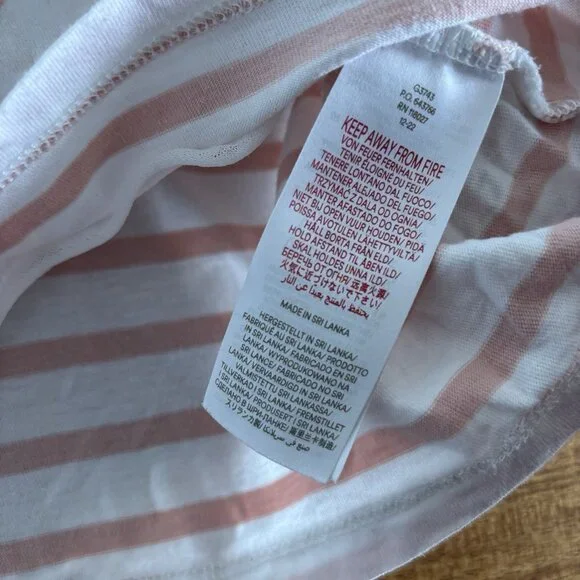 Mini Boden Appliqué Shirt Striped Ballerinas Short Sleeve Preppy 2-3 Years - Picture 8 of 13